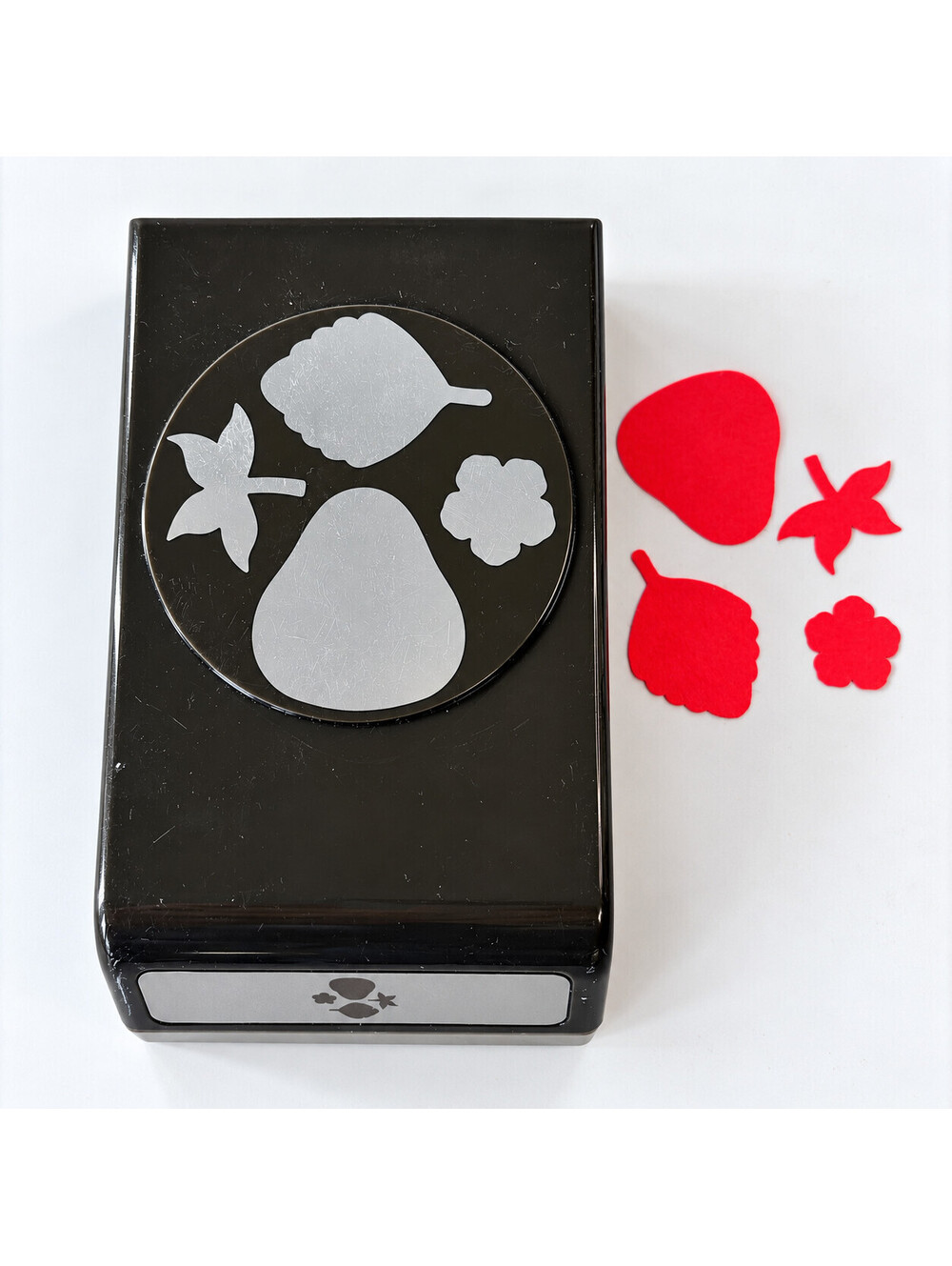Stampin' Up Strawberry Builder Punch 154239 Retired Paper Craft Card Making Tool